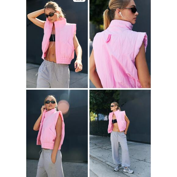 Care FP Scrunch Time Puffer Vest | Highligther | Size M - Picture 2 of 8